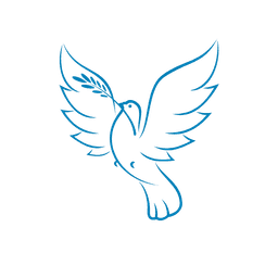 Jolley Family Assisted Living dove logo
